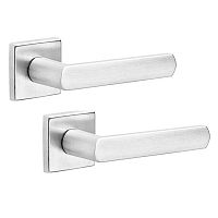 Ручки на розеті DND by MARTINELLI Luce 02 ZCS матовий хром